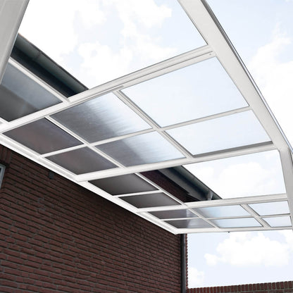Home Deluxe Terrassenüberdachung SOLIS DELUXE - 290 x 295 x cm Weiß