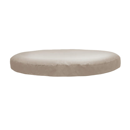 Home Deluxe Outdoor Whirlpool SPLASH inkl. Abdeckung - Ø208 cm 6 Personen Beige