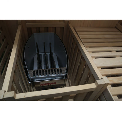 Dewello Finnische Sauna SARNIA PLUS 180x140 bei TroniTechnik