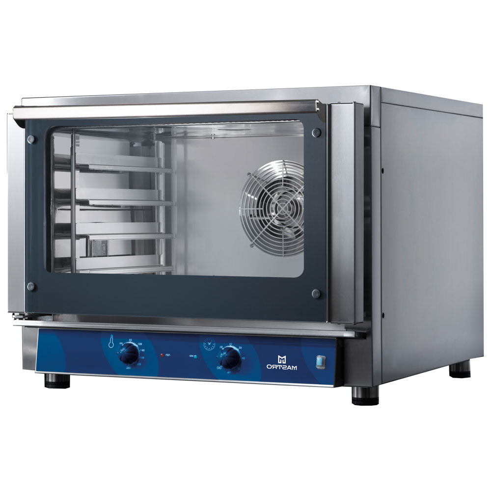 Virtus Elektro-Kovenktionsofen 4x GN 1/1- 60x40 cm mit Befeuchter und 2 Ventilatoren