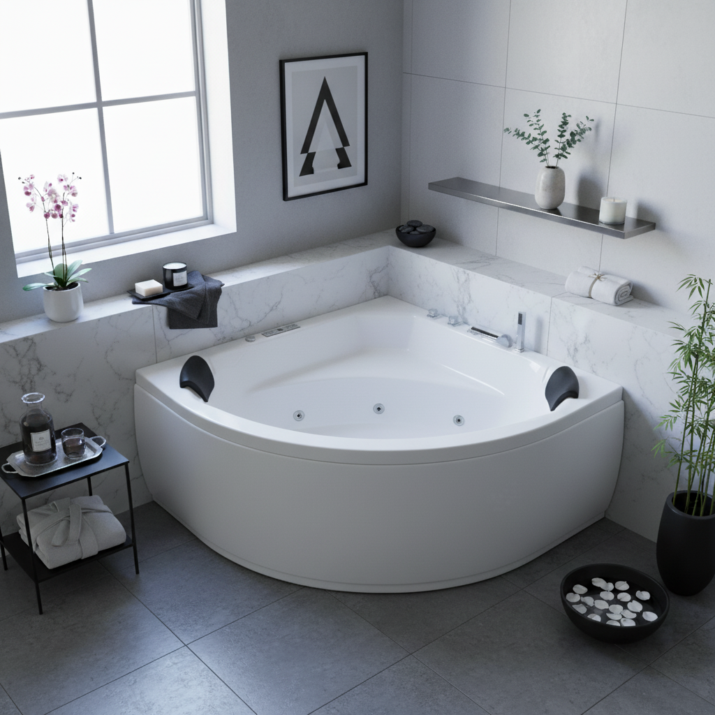 Caribia Apollo Premium 155x155 Whirlpool