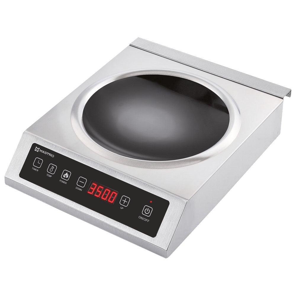 Virtus Wok-Induktionskochfeld 3,5 kW, Ø 280 mm