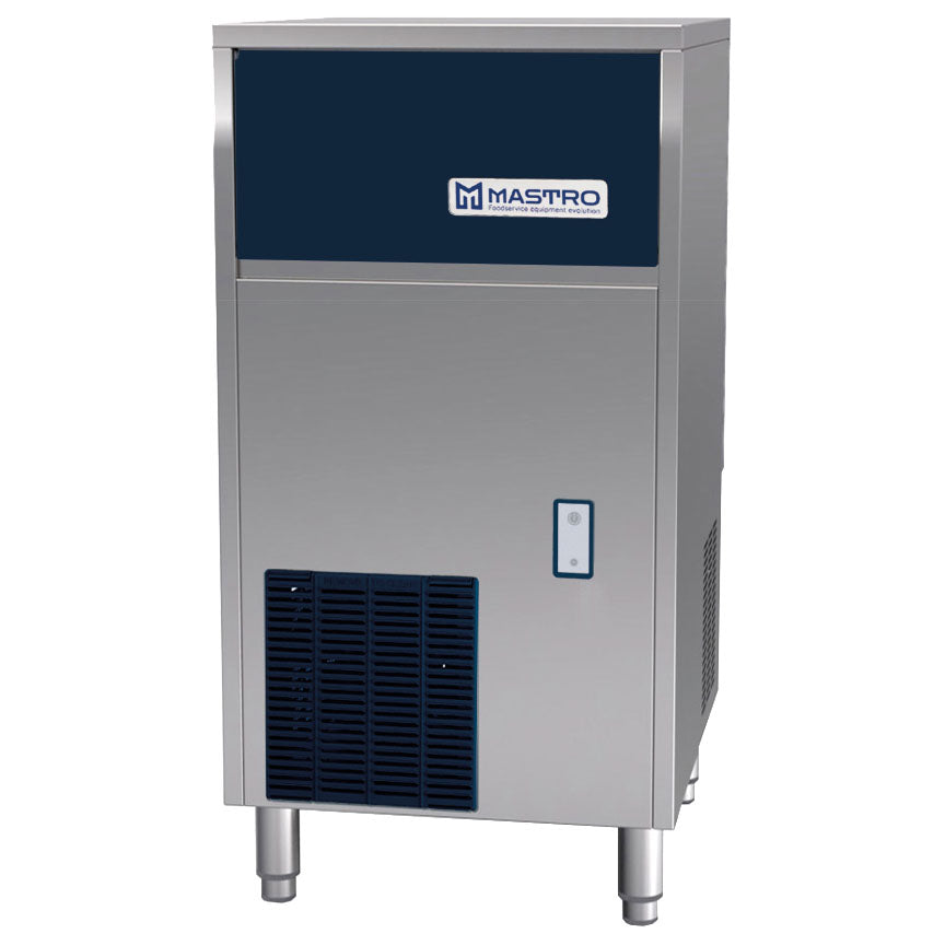 Virtus Eiswürfelbereiter, Luftkühlung, 45 kg/24 h - quadratische Würfel