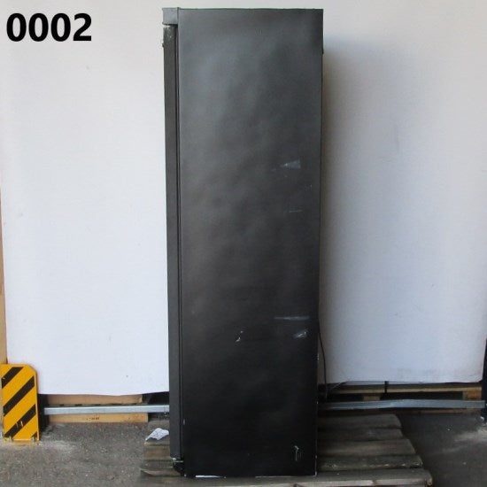 Virtus Getränkekühlvitrine 373 Liter mit Glastür und 5 Roste, +1°/+10°C - Farbe schwarz - GEBRAUCHT