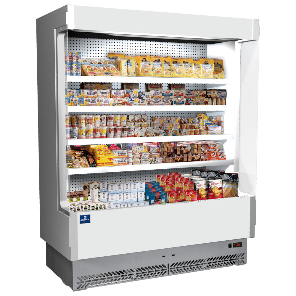 Virtus Wandkühlregal 1330 mm mit 4 Regalböden, +3°/+5°C - Molkereiprodukte