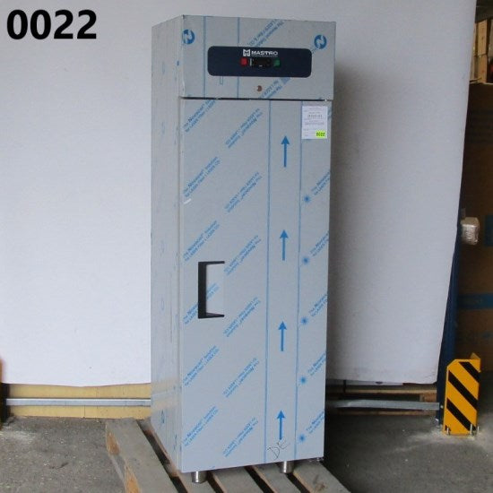 Virtus Tiefkühlschrank 400 Liter aus Edelstahl, 460x485 mm, -10°/-18°C - BESCHÄDIGT
