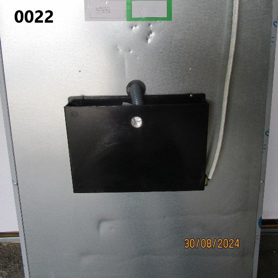Virtus Tiefkühlschrank 400 Liter aus Edelstahl, 460x485 mm, -10°/-18°C - BESCHÄDIGT
