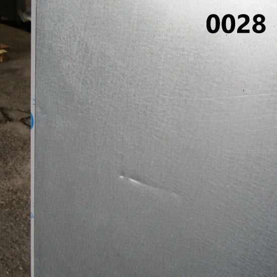Virtus Tiefkühlschrank 400 Liter aus Edelstahl, 460x485 mm, -10°/-18°C - BESCHÄDIGT