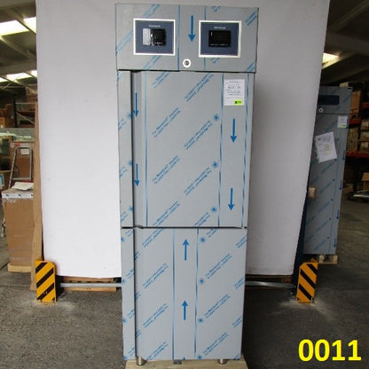 Virtus Kühlschrank 350+350 Lt Edelstahl 2 Temperaturbereiche GN2/1, -2°/+8°C|-10°/-22°C - WiF - BESCHÄDIGT