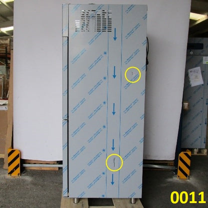 Virtus Kühlschrank 350+350 Lt Edelstahl 2 Temperaturbereiche GN2/1, -2°/+8°C|-10°/-22°C - WiF - BESCHÄDIGT