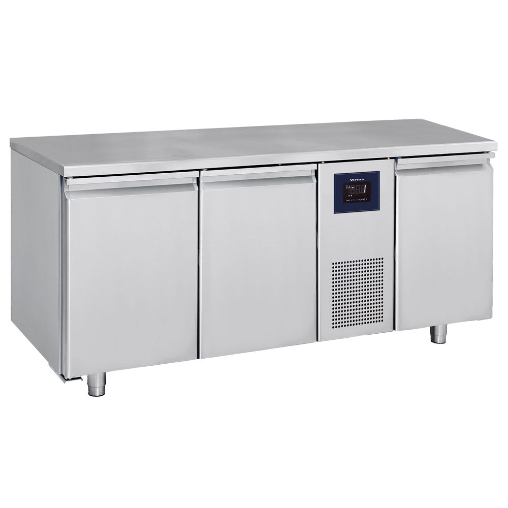 Virtus Kühltisch mit 3 Türen GN 1/1, -2°/+8°C - WiFi