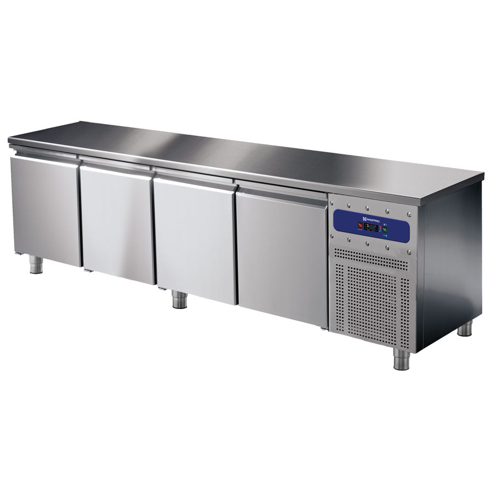 Virtus Kühltisch 4 Türen GN 1/1, -2°/+8°C