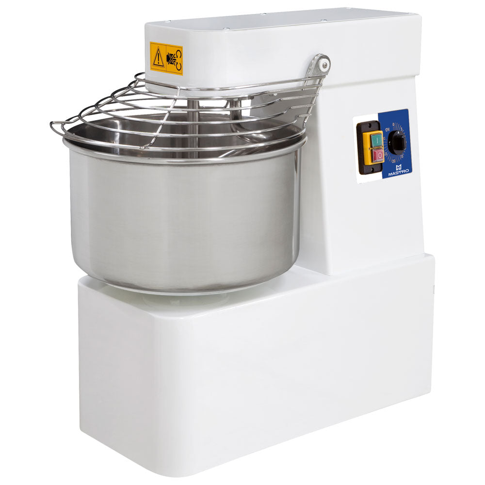 Virtus Spiralteigkneter, 5 kg/7 Liter, 1 Geschwindigkeit, mit Timer