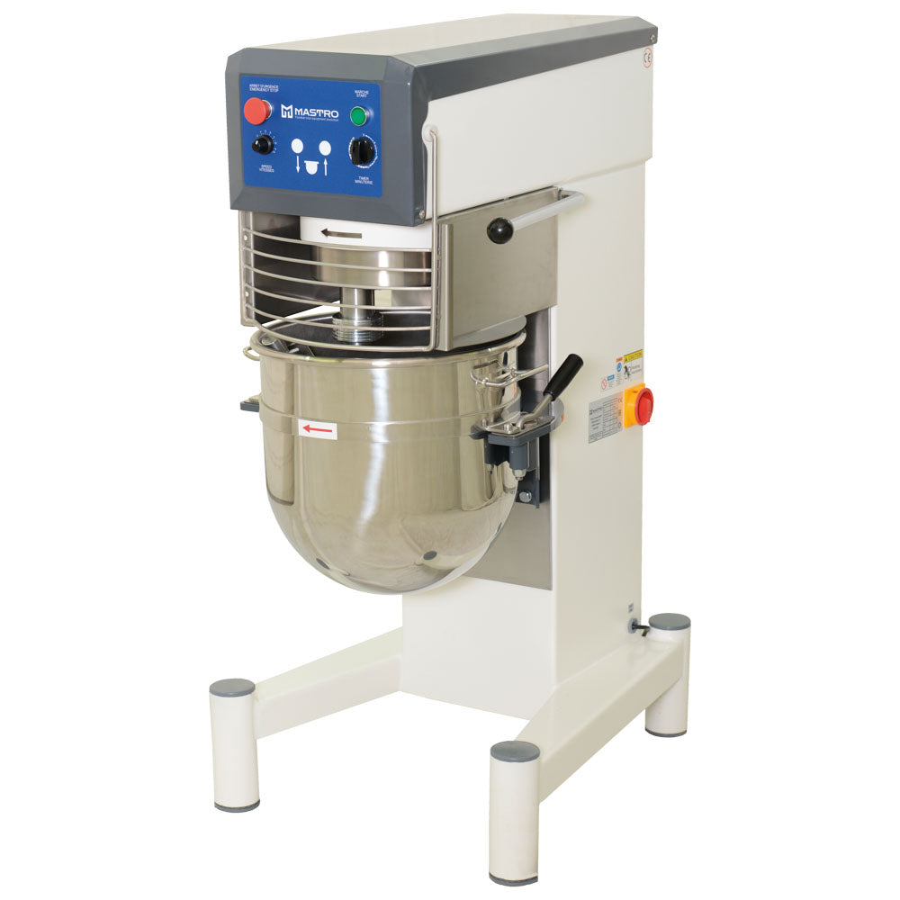 Virtus Planetenrührmaschine 60 Liter mit Geschwindigkeitsregler und Zeitschaltuhr - 230V