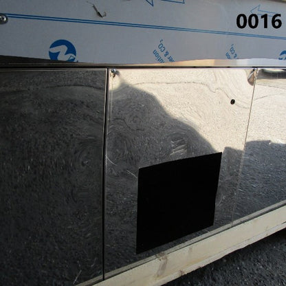 Virtus Wandhaube Snack mit Beleuchtung, 2400x900 mm - BESCHÄDIGT