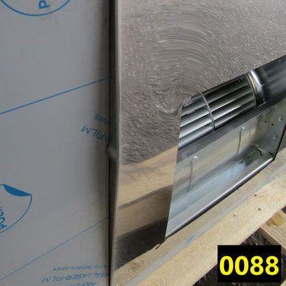 Virtus Wandhaube Snack mit Motor, Beleuchtung und Drehzahlregler, 2400x1100 mm - BESCHÄDIGT