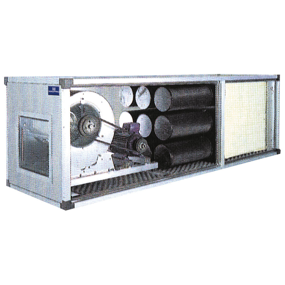 Virtus Abluftreinigungs- und Desodorierungsanlage mit Antriebsmotor, 4200/6000 m³/h