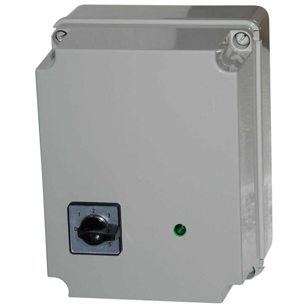 Virtus Drehzahlregler, 5 Geschwindigkeiten, 3 A, 230 V