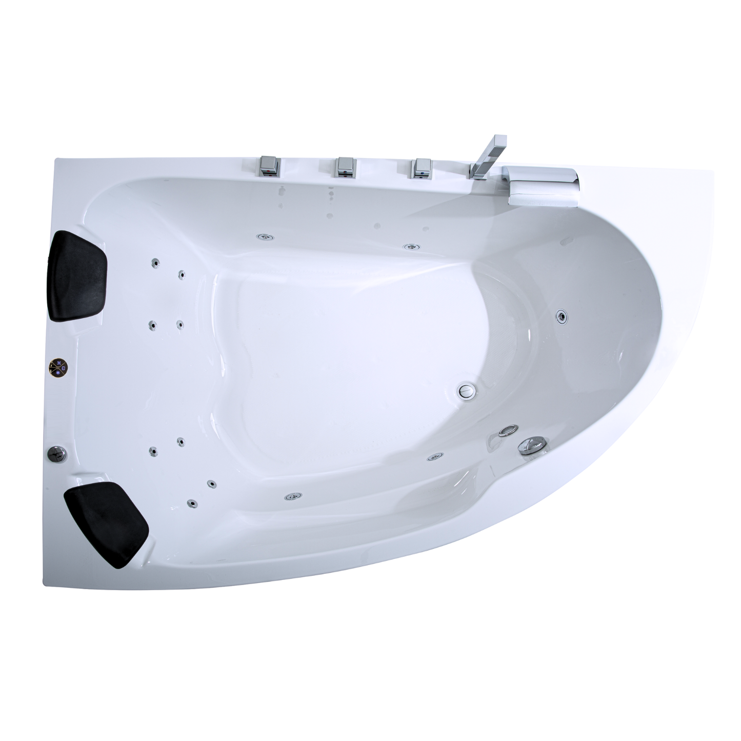 Caribia Delta XL Basic Links 180x130 Whirlpool