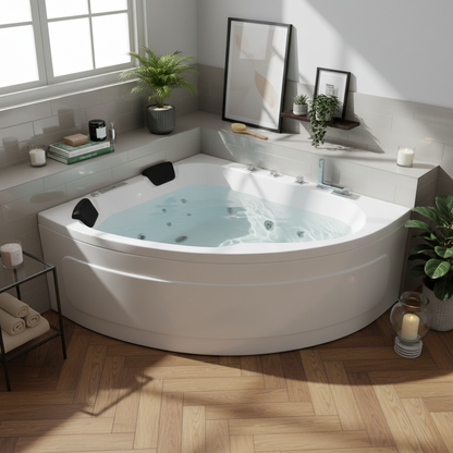 Caribia Delta XL Basic Links 180x130 Whirlpool