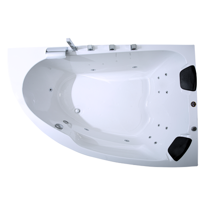 Caribia Delta XL Basic Rechts 180x130 Whirlpool