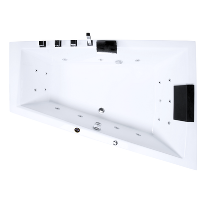 Caribia Diagool 170x125 Rechts Whirlpool
