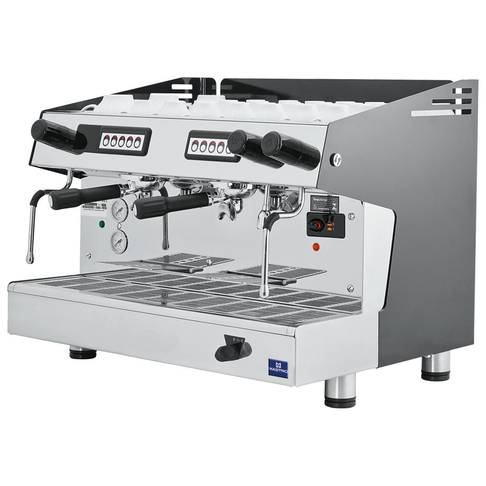 Virtus Espressomaschine, automatisch, 2 Gruppen, 11 Liter