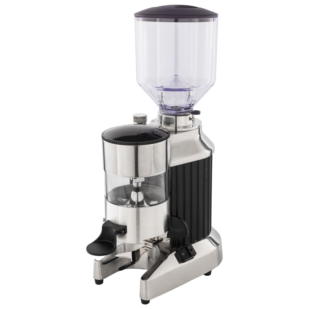 Virtus Kaffeemühle, 1,2 kg Behälter, 4-9,5 g, schwarz