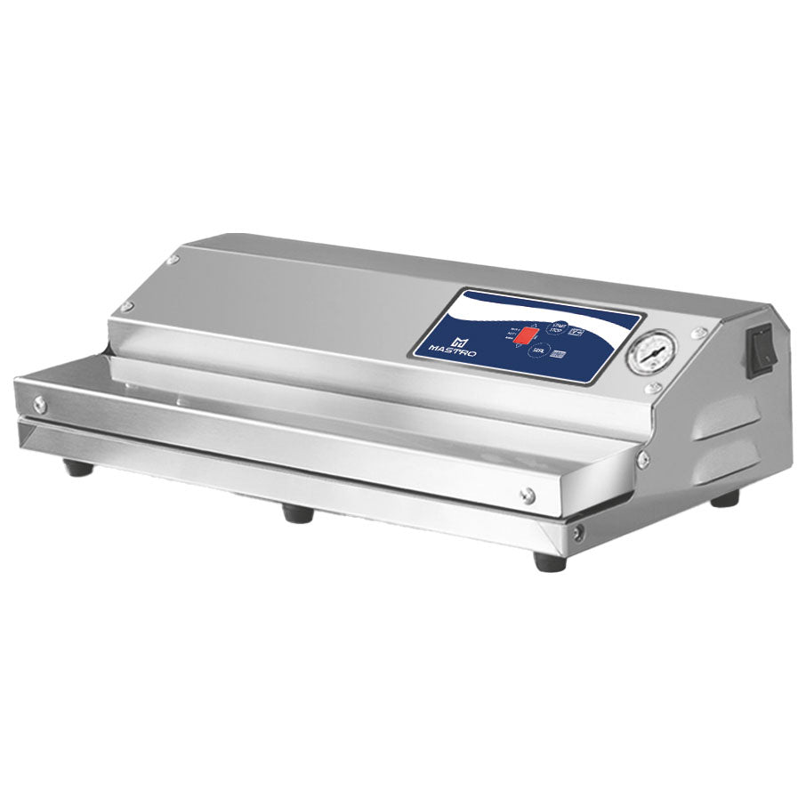 Virtus Vakuummaschine mit externer Absaugung, Schweißbalken 350 mm, 20 L/Min.