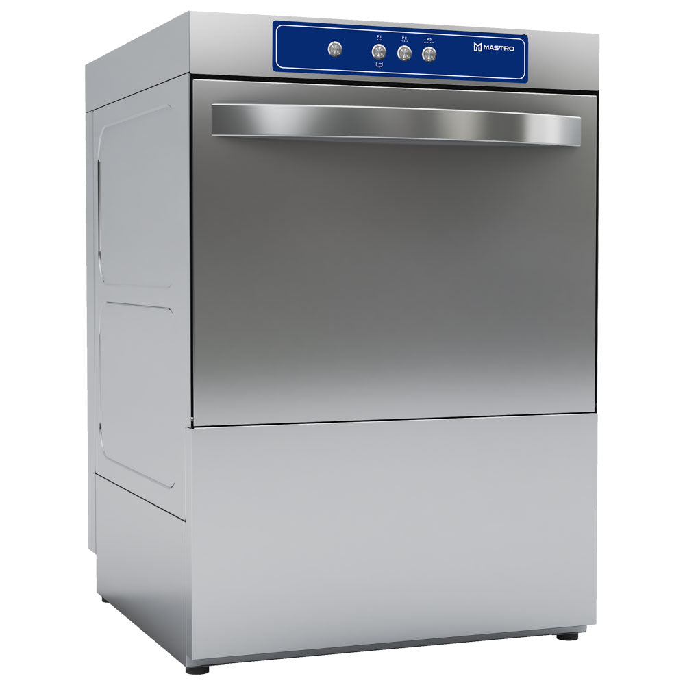 Virtus Geschirrspüler mit Spülmitteldosierer und Ablaufpumpe, mechanisch, Korbmaß 50x50 cm, max H=38,5 cm
