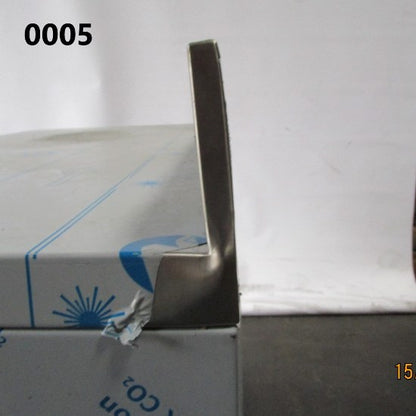 Virtus Neutraler Arbeitsschrank mit Schiebetüren und Aufkantung, 1200x600 mm - BESCHÄDIGT