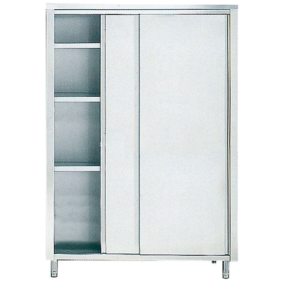 Virtus Hochschrank mit Schiebetüren und 3 Borde, 1000x600 mm