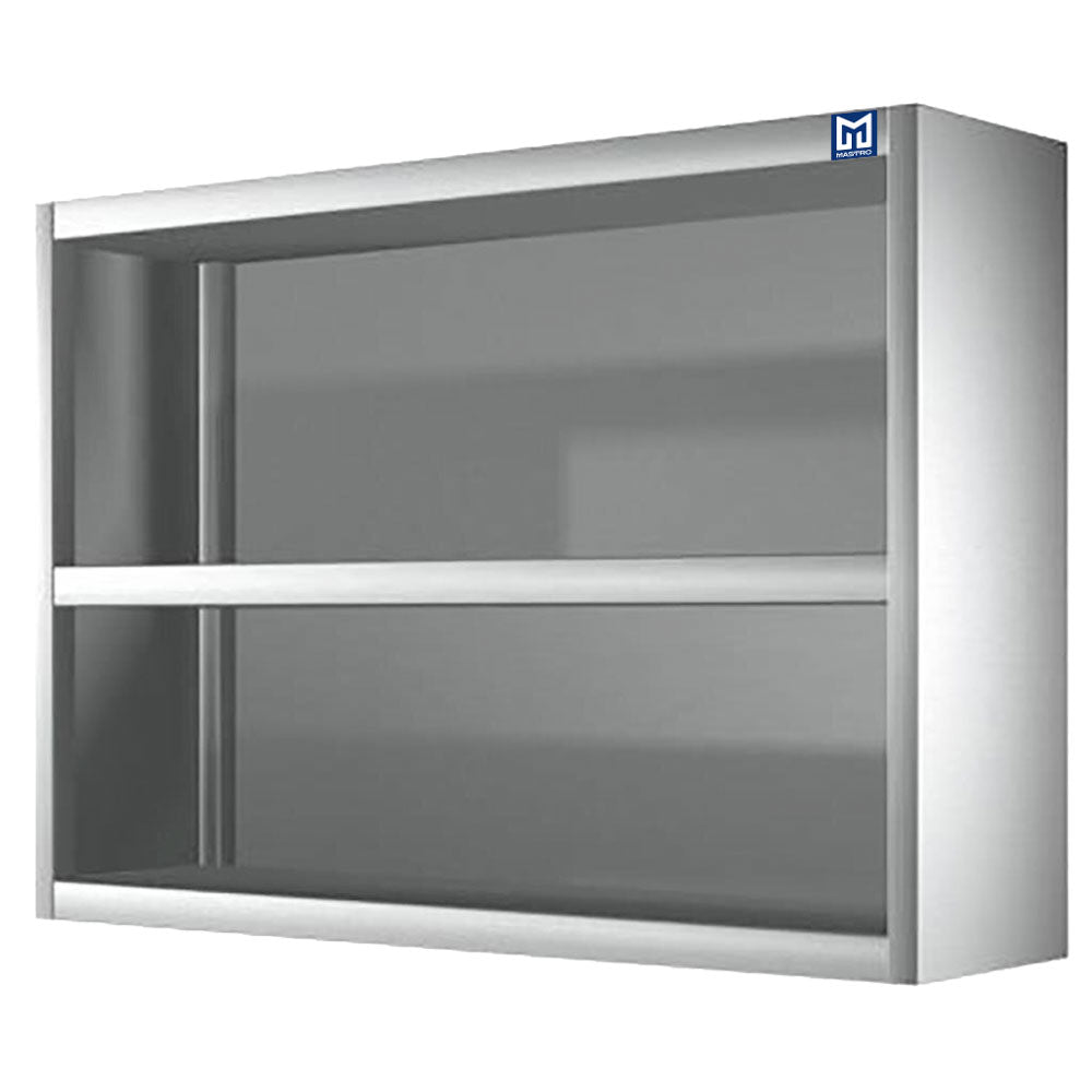 Virtus Wandhängeschrank mit Zwischenboden, offen, 1200x400 mm
