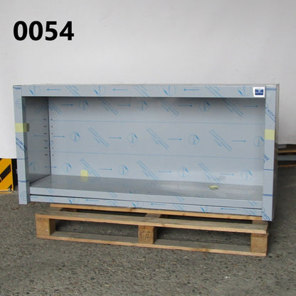 Virtus Wandhängeschrank mit Zwischenboden, offen, 1400x400 mm - BESCHÄDIGT