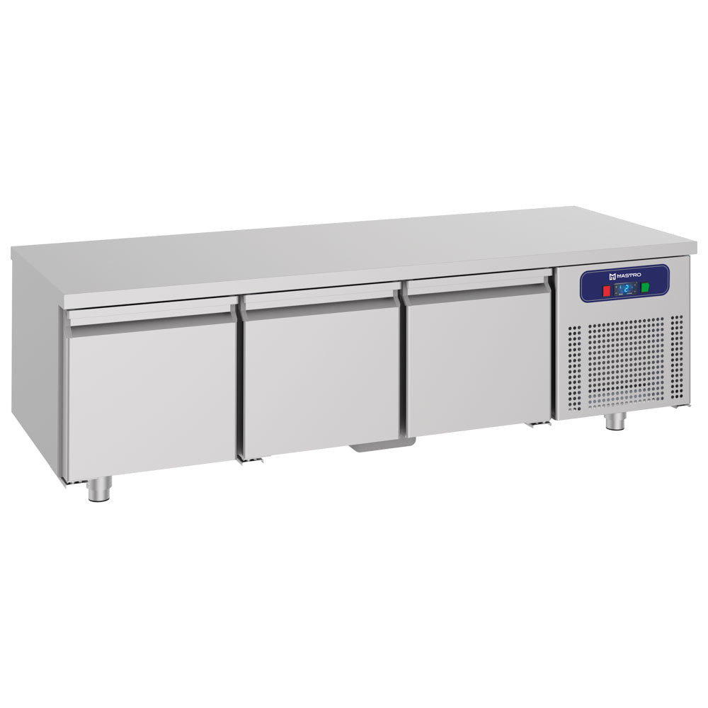 Virtus Kühlunterbau mit 3 Schubladen 1/1 für Kochgeräte, B=1800 mm