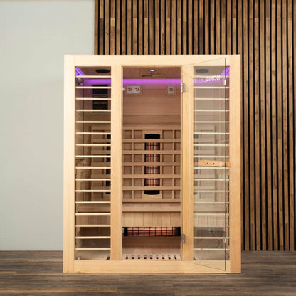Home Deluxe Infrarotkabine REDSUN DELUXE L - 153 x 110 cm für 3 Personen