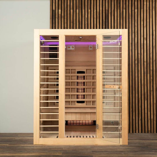 Home Deluxe Infrarotkabine REDSUN DELUXE L - 153 x 110 cm für 3 Personen