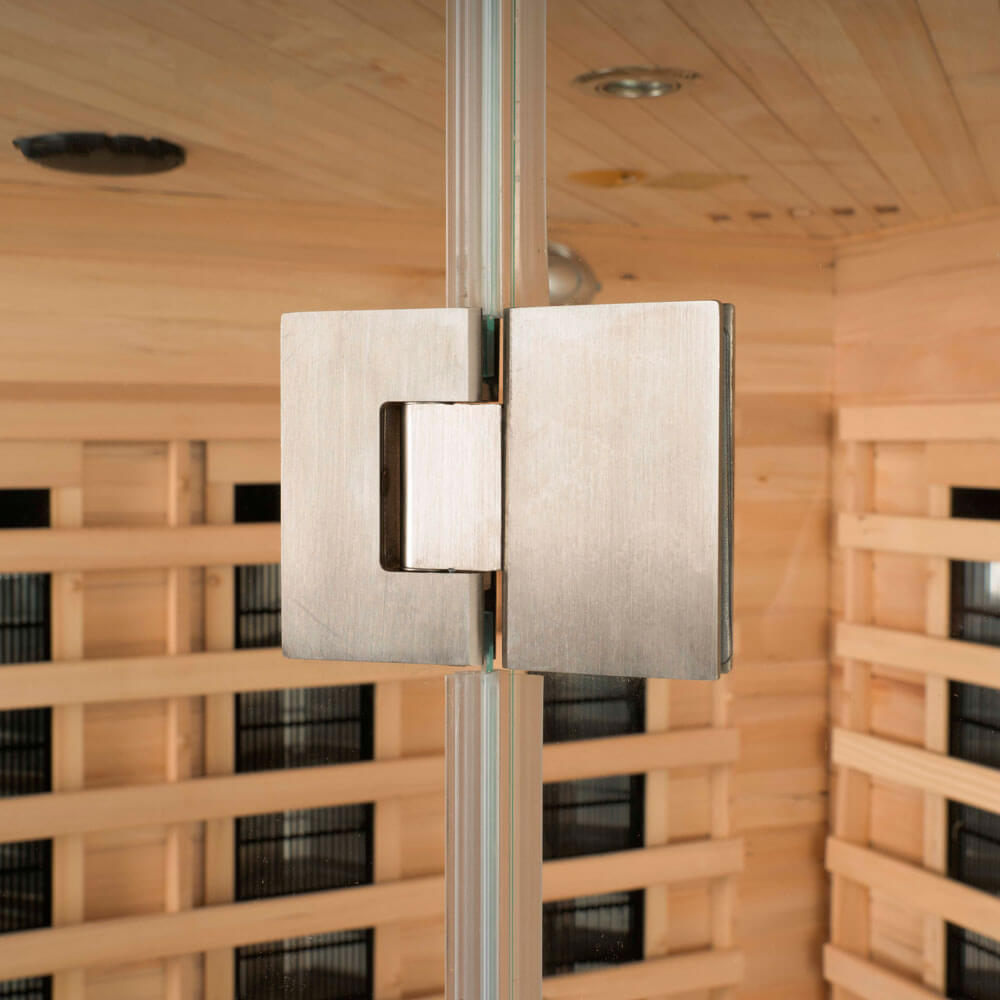 Home Deluxe Infrarotkabine REDSUN DELUXE L - 153 x 110 cm für 3 Personen