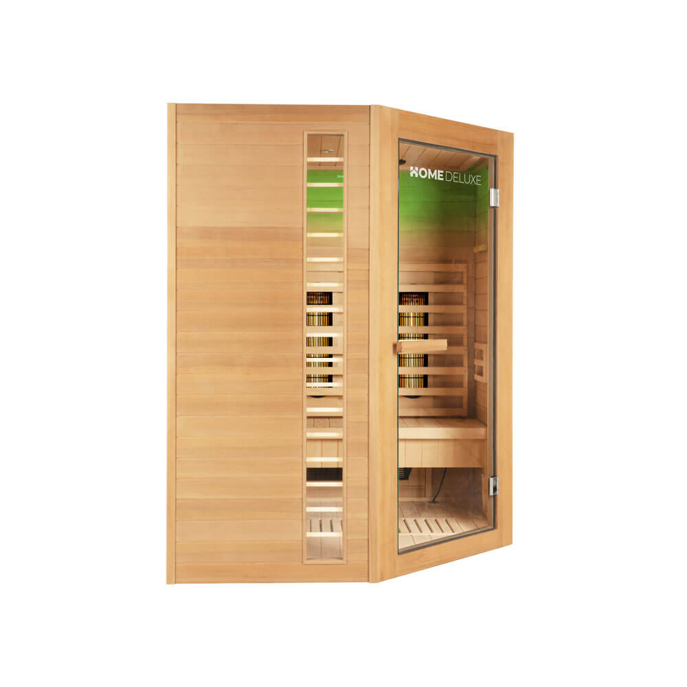 Home Deluxe Infrarotkabine REDSUN DELUXE XXL - 150 x 150 cm für 4 Personen