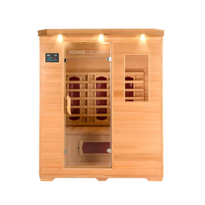 Home Deluxe Infrarotkabine REDSUN L - 153 x 110 cm für 3 Personen