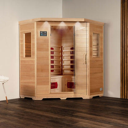 Home Deluxe Infrarotkabine REDSUN XXL - 150 x 150 cm für 4 Personen