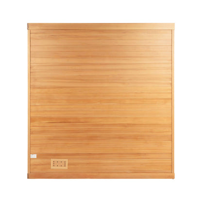 Home Deluxe Traditionelle Sauna SKYLINE BIG XL - 200 x 200 cm für 6 Personen