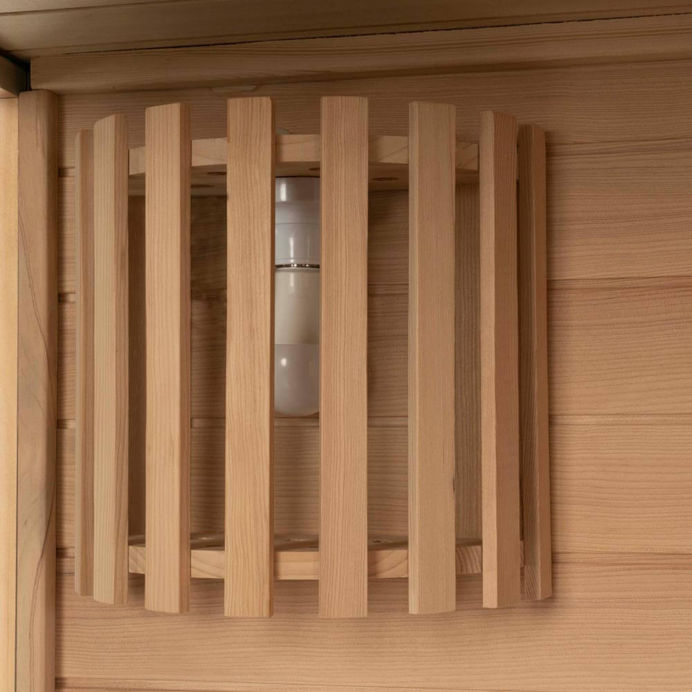 Home Deluxe Traditionelle Sauna SKYLINE BIG XL - 200 x 200 cm für 6 Personen