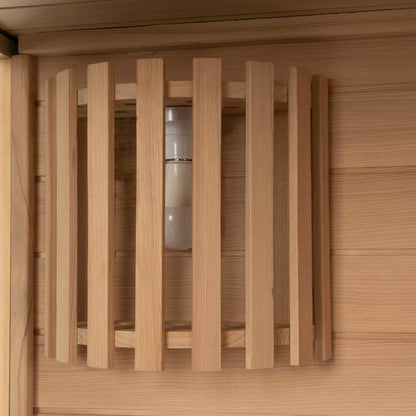 Home Deluxe Traditionelle Sauna SKYLINE BIG XL - 200 x 200 cm für 6 Personen