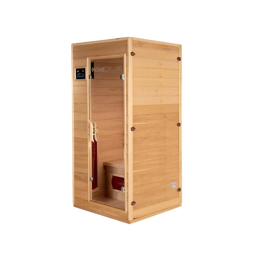 Home Deluxe Infrarotkabine REDSUN S - 90 x 90 cm für 1 Person