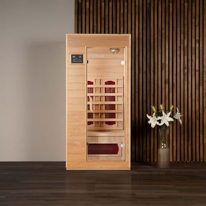 Home Deluxe Infrarotkabine REDSUN S - 90 x 90 cm für 1 Person