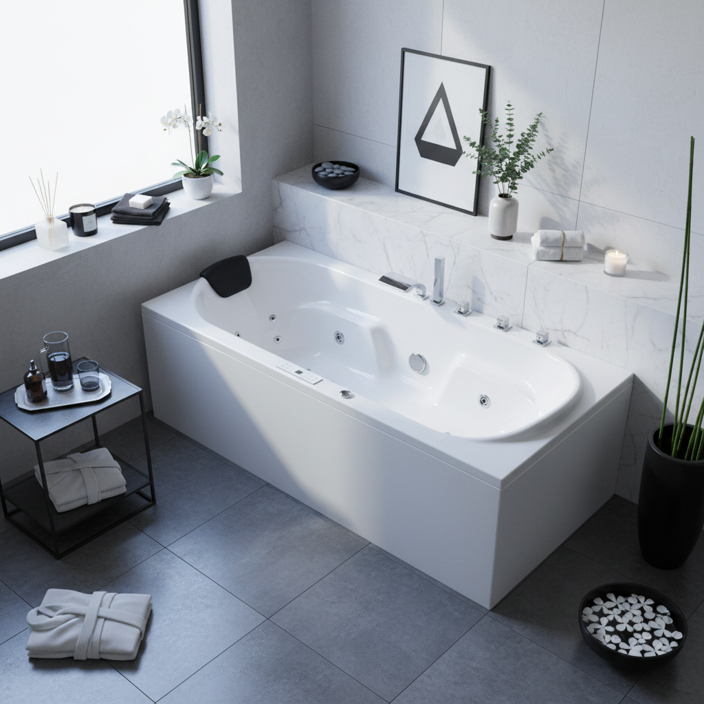 Caribia Komfort Basic 177x78 Whirlpool