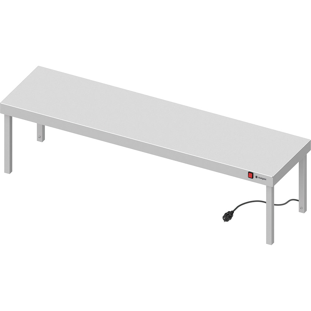 Stalgast Wärmebrücke 1-etagig 1300x400x400 mm mit Keramik-Infrarot-Strahlern