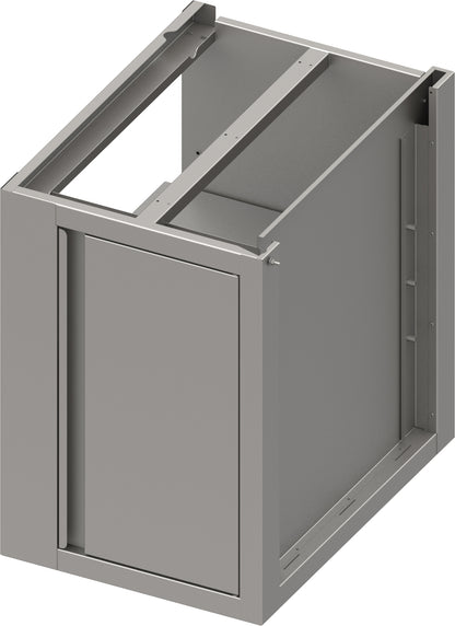 Stalgast Eckunterschrank Boxversion 2.0 mit Flügeltür, für Beine/Sockelrahmen, Teil 2/2 640 mm Anbautiefe 660x640x660 mm