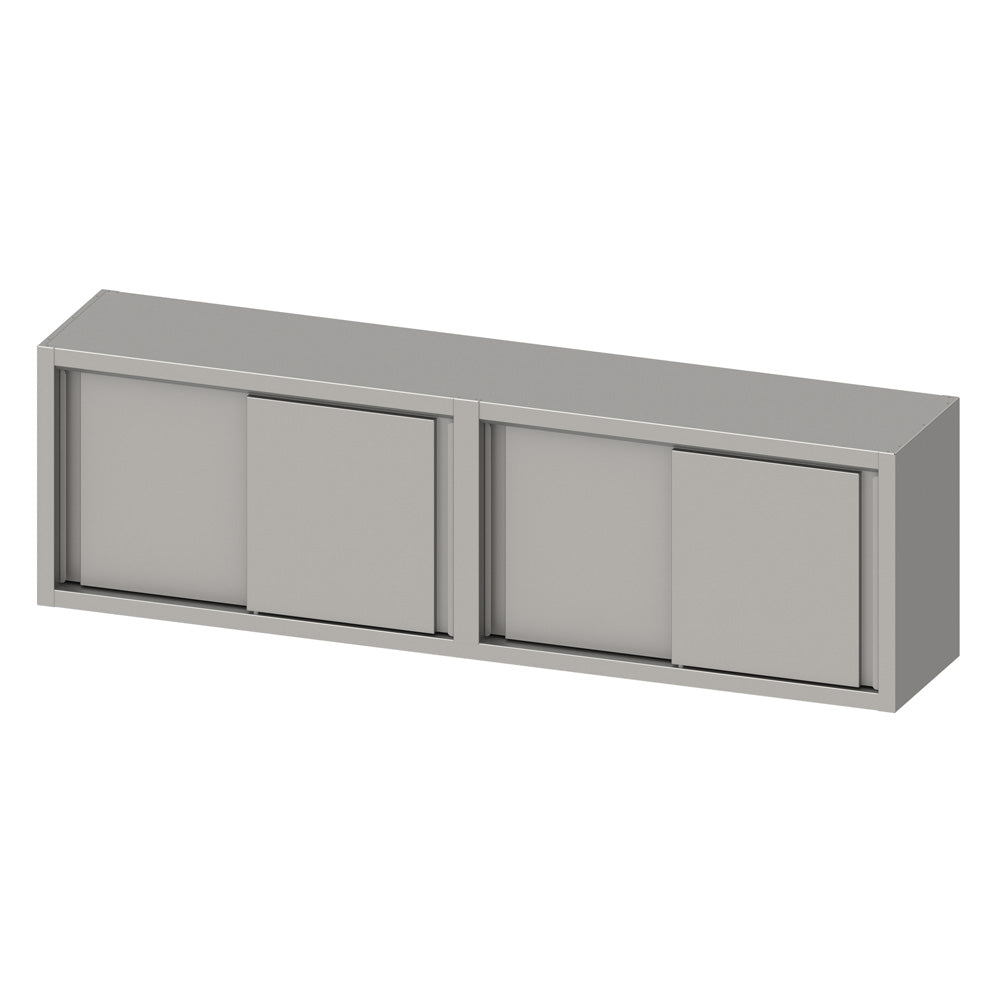 Stalgast Hängeschrank mit Schiebetüren 2000x400x600 mm, verschweißt